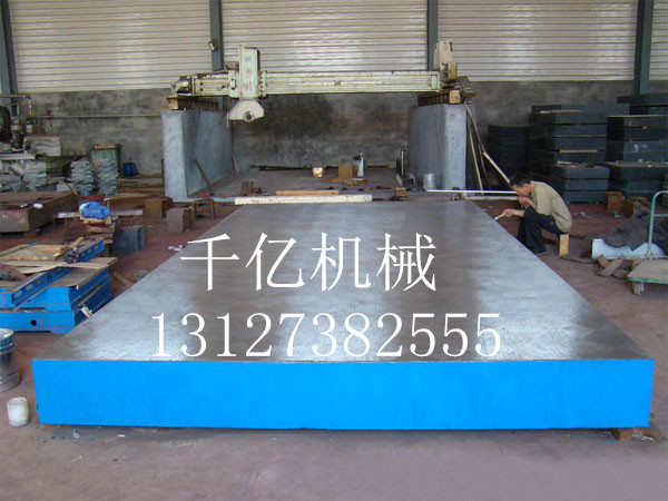 检验铸铁平台铸件强度和抗变形能力